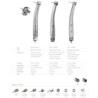 Turbine HP33 Led Tête Large - Woodpecker DTE