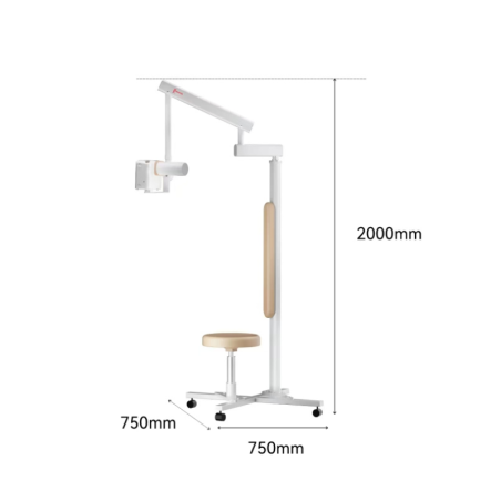 Pied Roulant Générateur Rayon X Woodpecker | Support Mobile